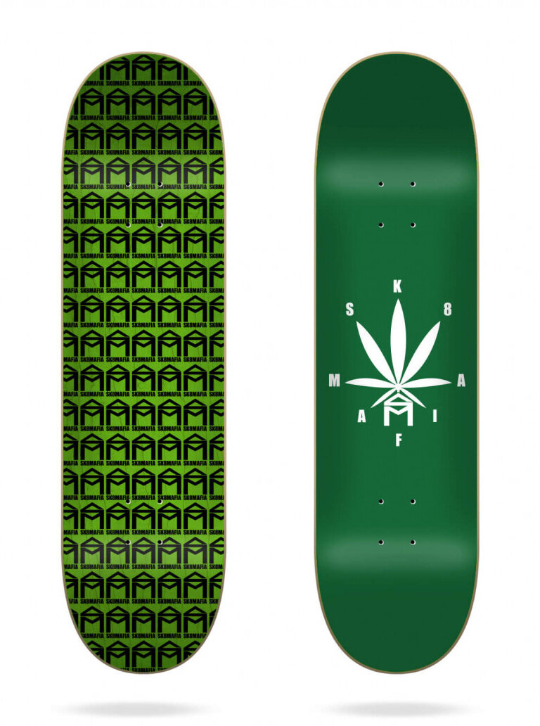 Sk8mafia skateboardová deska How High Green 8.0" | Velikost skate 8,0"