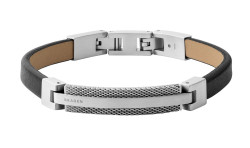 Skagen Kožený náramek pro muže Torben SKJM0208040