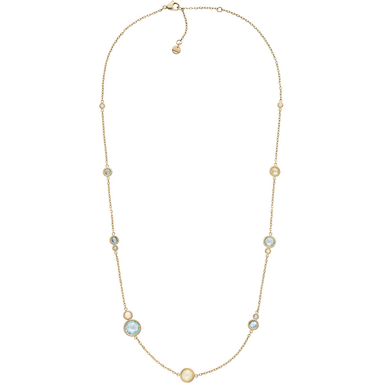 Skagen Pozlacený náhrdelník Sofie Sea Glass SKJ1895710