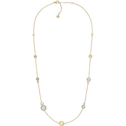 Skagen Pozlacený náhrdelník Sofie Sea Glass SKJ1895710