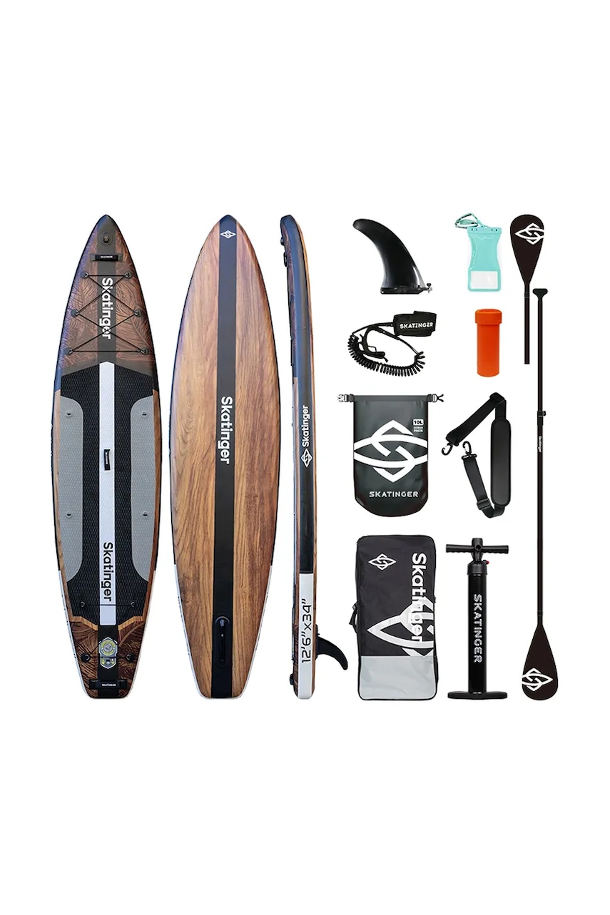 Skatinger  Plavecká deska s příslušenstvím  SUP  380 x 86 x 16 cm (12'6')
