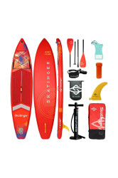 Skatinger  Plavecká deska s příslušenstvím  SUP Interstellar Red 350 x 81 x 15 cm (11'6')