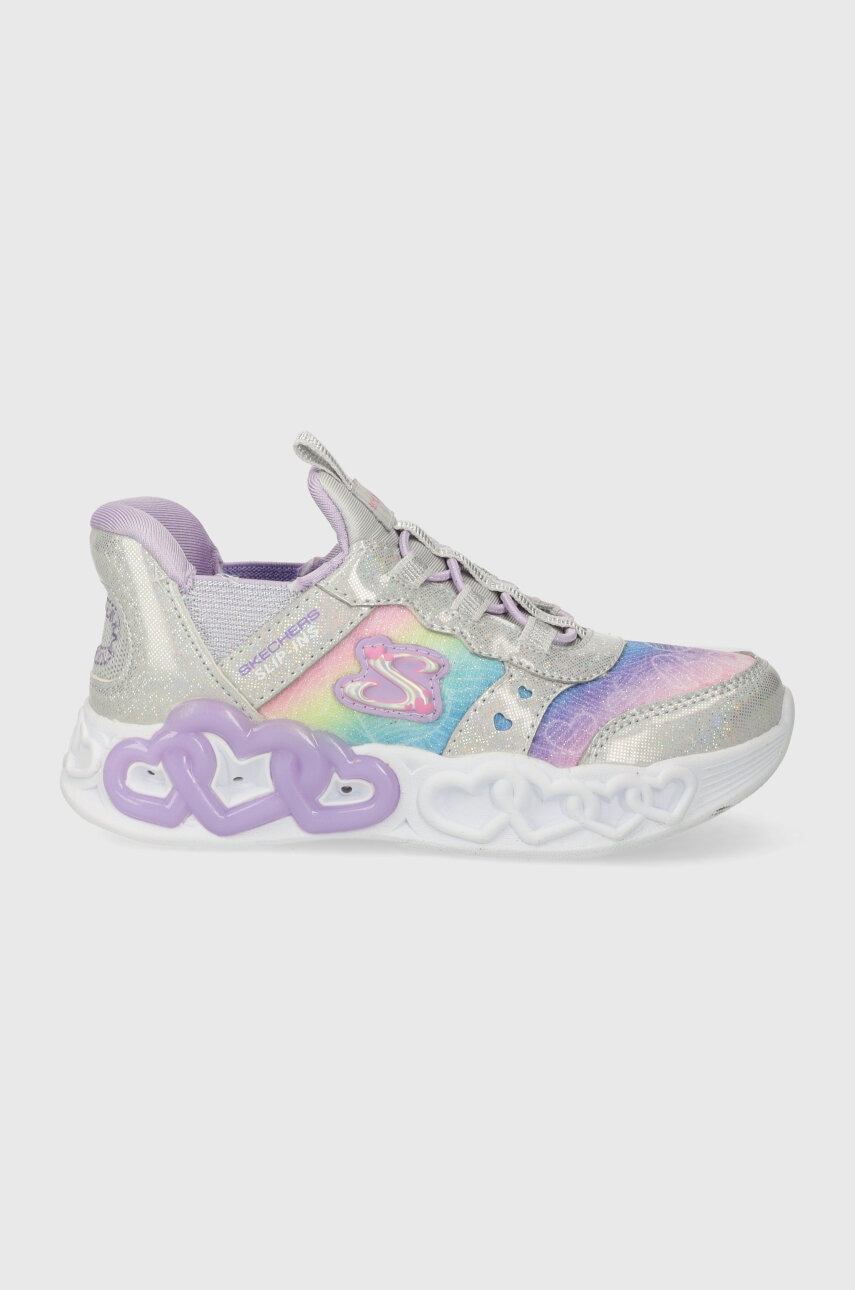 Skechers  Dětské sneakers boty  INFINITE HEART LIGHTS ETERNAL SHIMMER