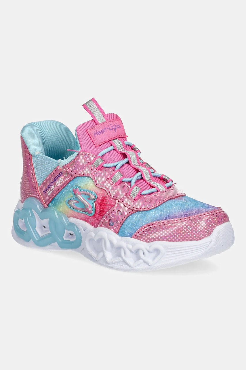 Skechers  Dětské tenisky  INFINITE HEART LIGHTS ETERNAL SHIMMER