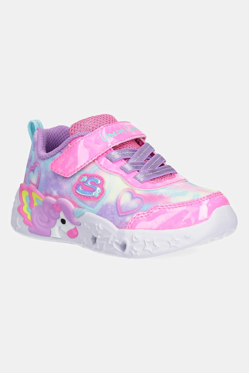 Skechers  Dětské tenisky  UNICORN CHARMER - LIL HEART S