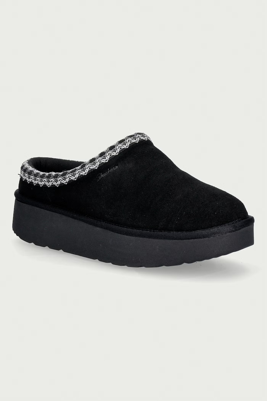 Skechers  pantofle dámské semišové KEEP COZY - COZY CASCADE