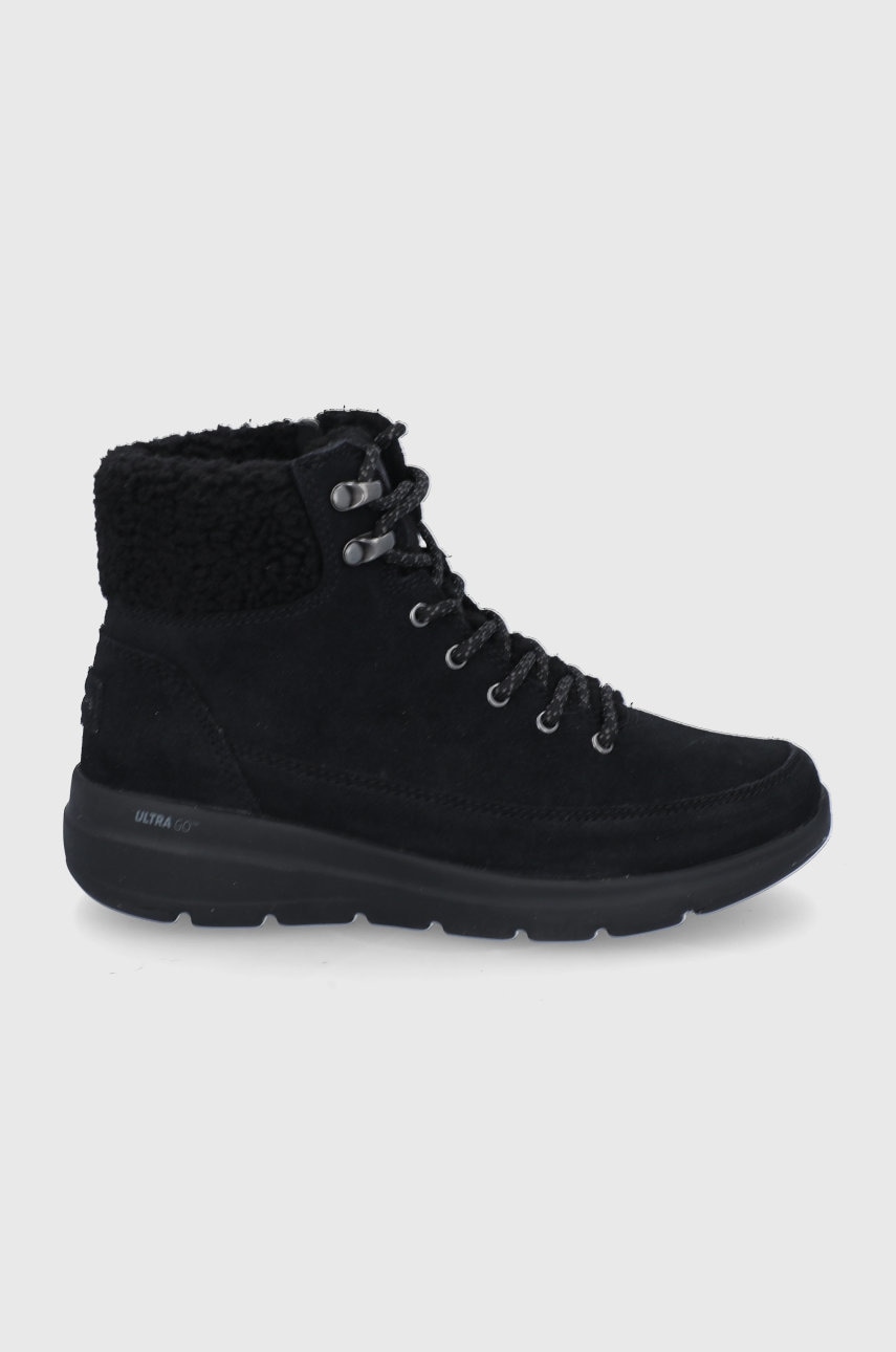 Skechers  Semišové sněhule