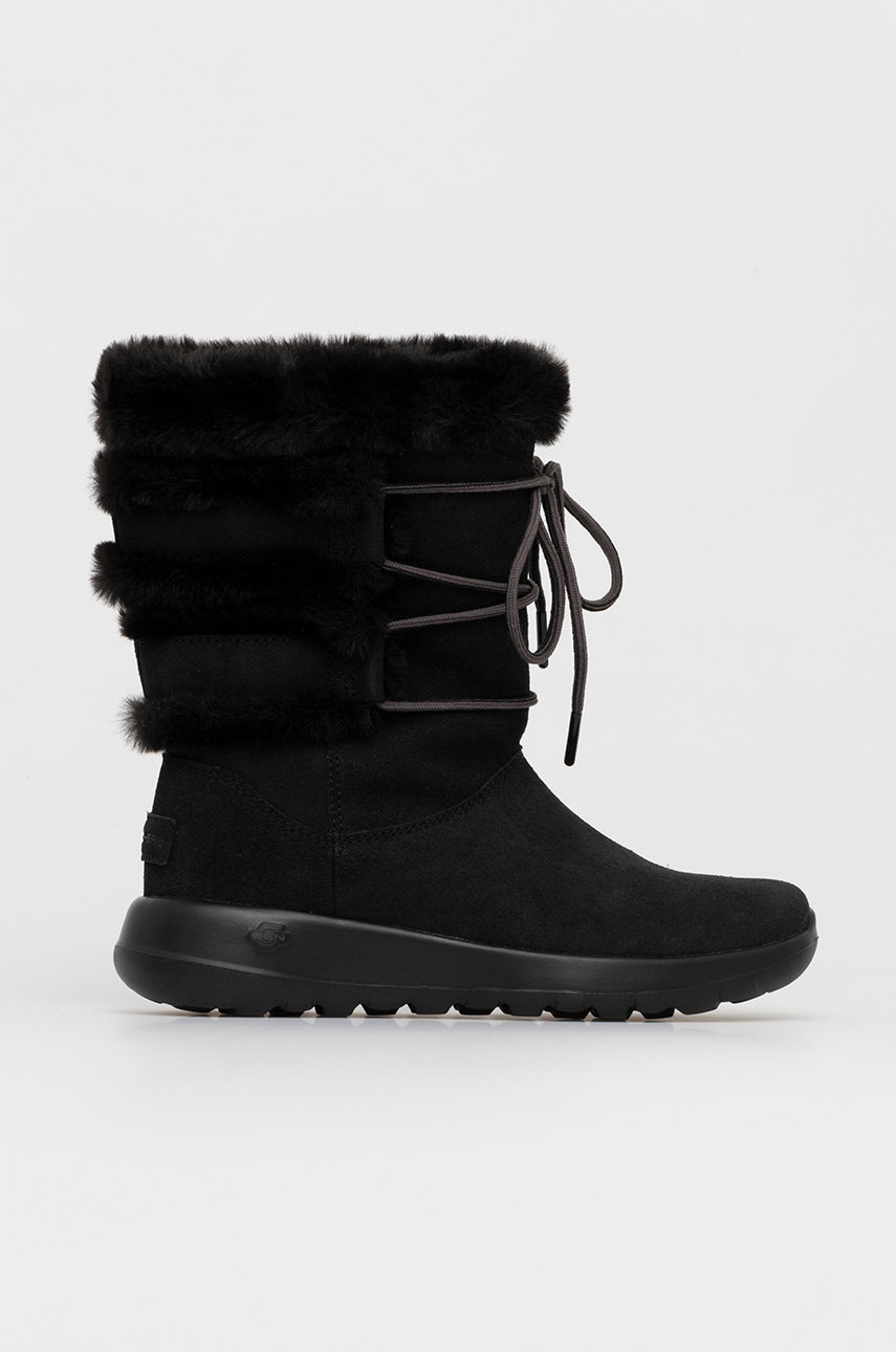 Skechers  Semišové sněhule