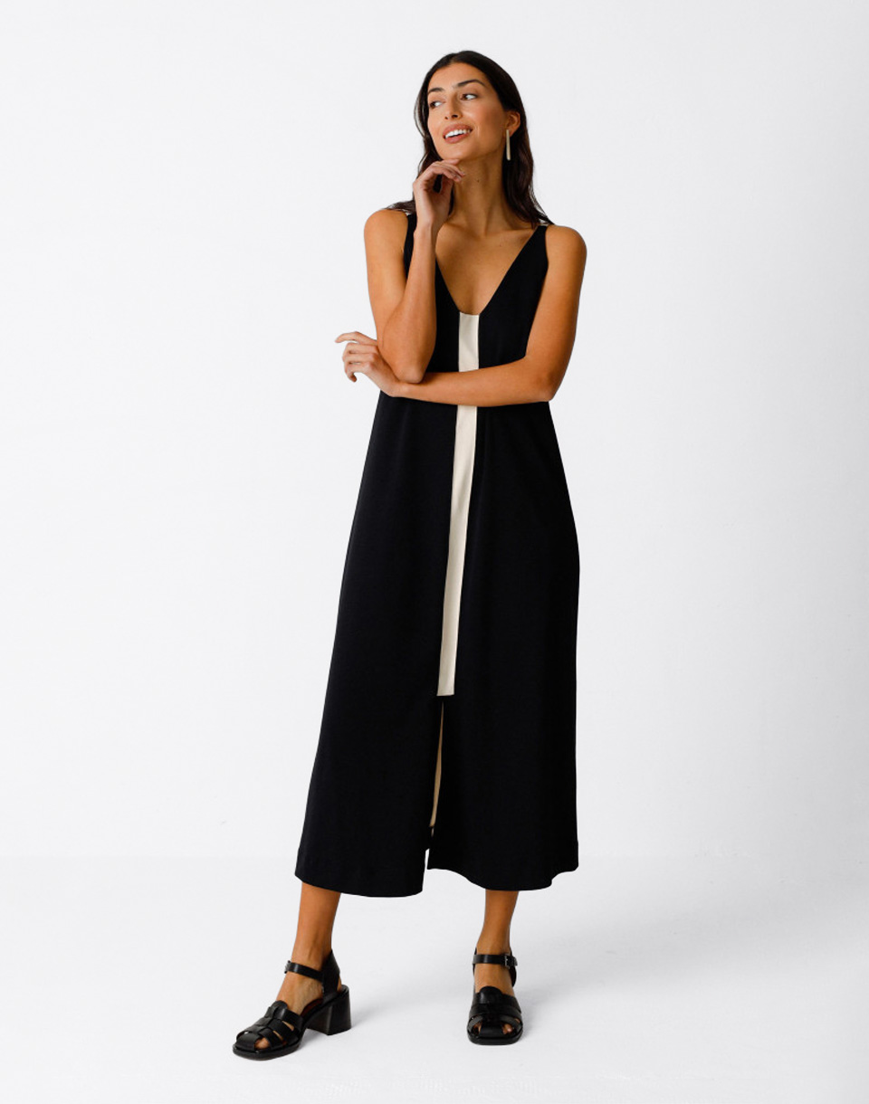 SKFK Zaine GOTS Dress Black 36