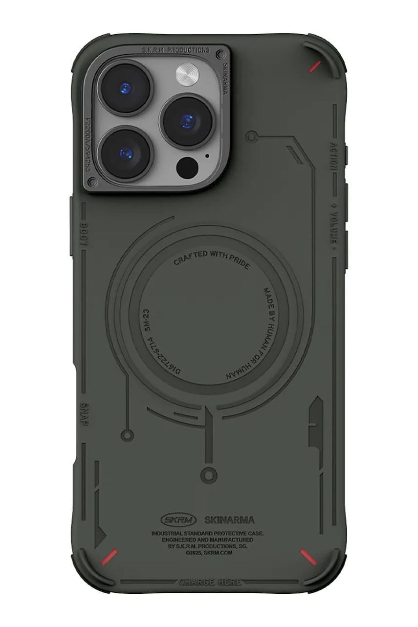 Skinarma  Pouzdro na telefon s vestavěným magnetickým kroužkem  iPhone 16 Pro Max