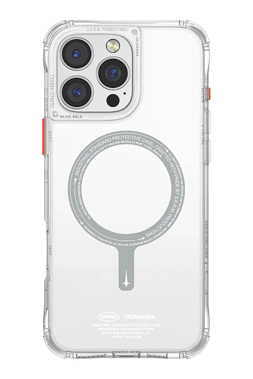 Skinarma  Pouzdro na telefon s vestavěným magnetickým kroužkem  iPhone 16 Pro Max