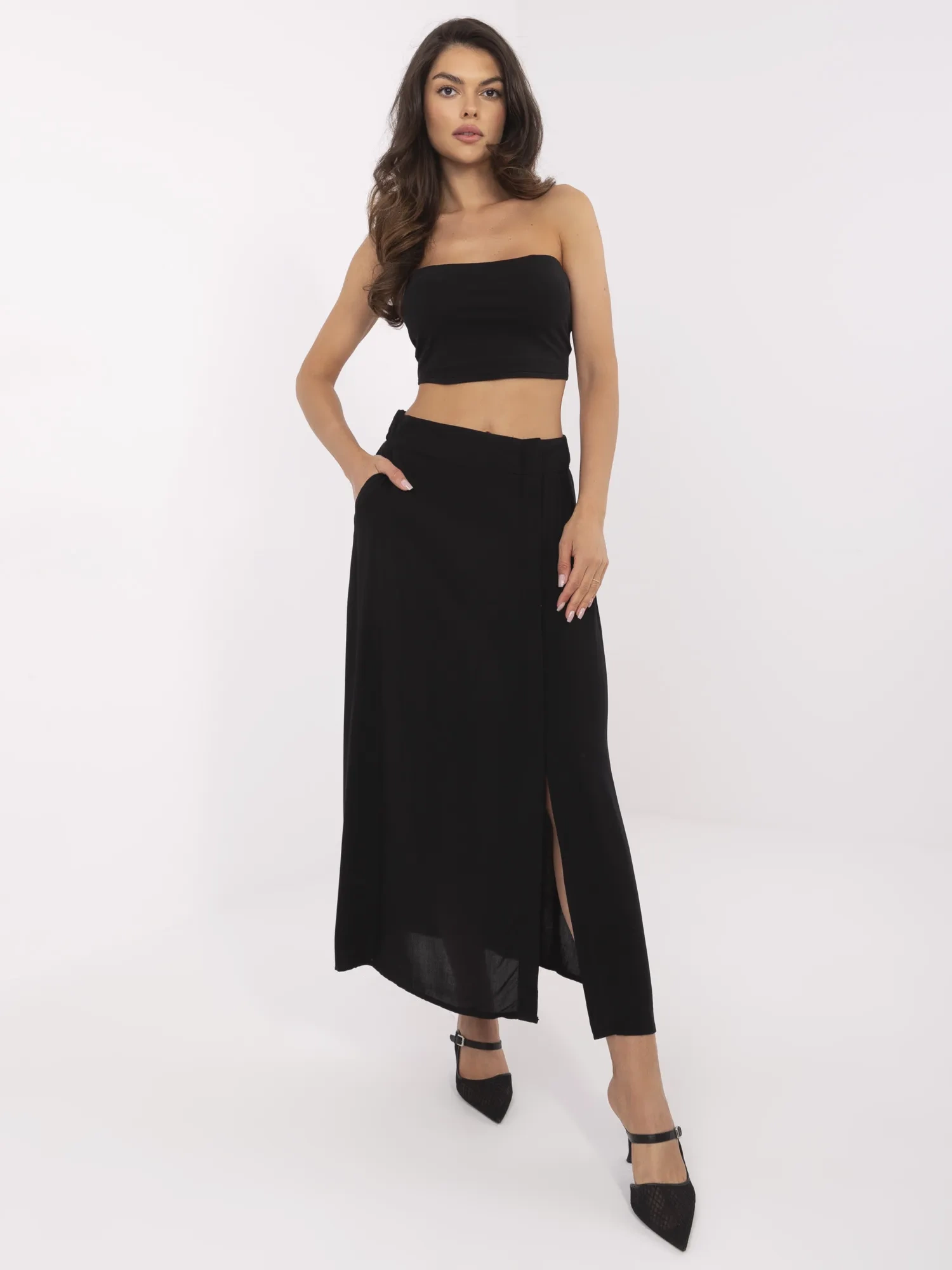 Skirt-D73761M50222A-black