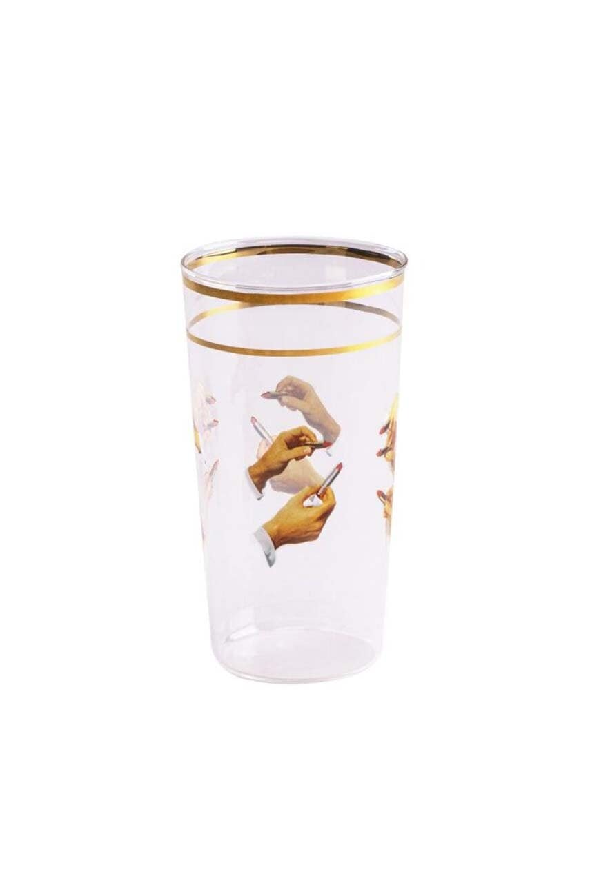 Sklenka Seletti x Toiletpaper