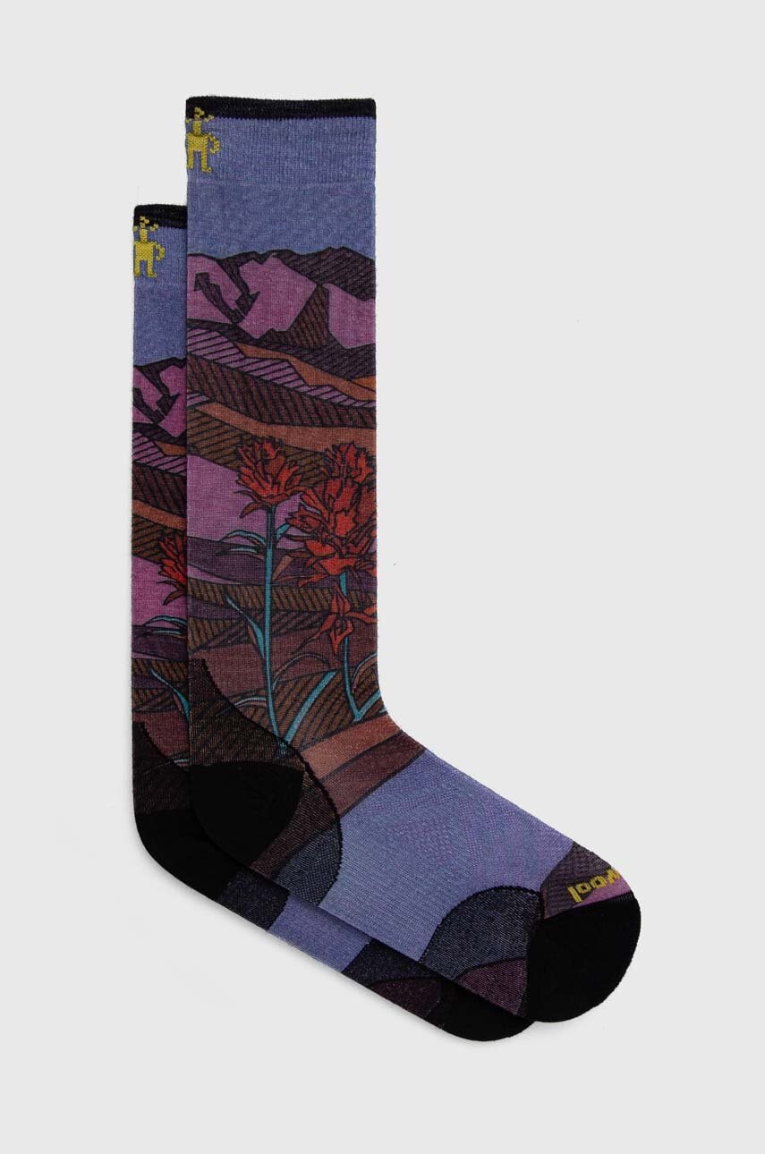 Smartwool  Lyžařské ponožky  Ski Zero Cushion Floral Field Print OTC