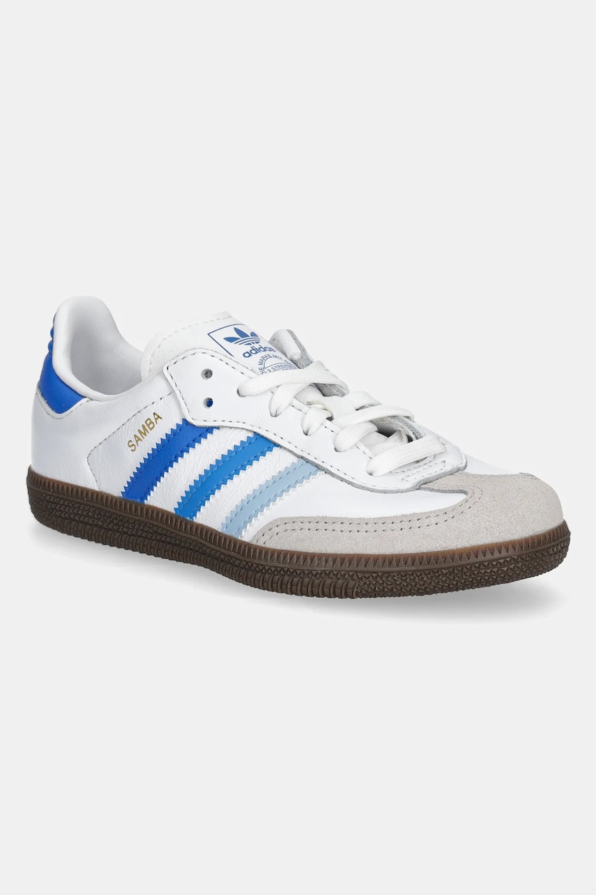 Sneakers boty adidas Originals SAMBA OG modrá barva, JP5493