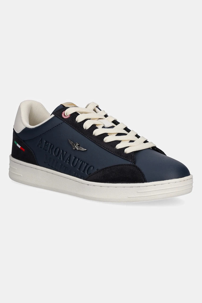 Sneakers boty Aeronautica Militare SC306CT3385 tmavomodrá barva, SC306CT3385
