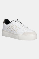Sneakers boty Armani Exchange bílá barva, XDX147 XV830 T782