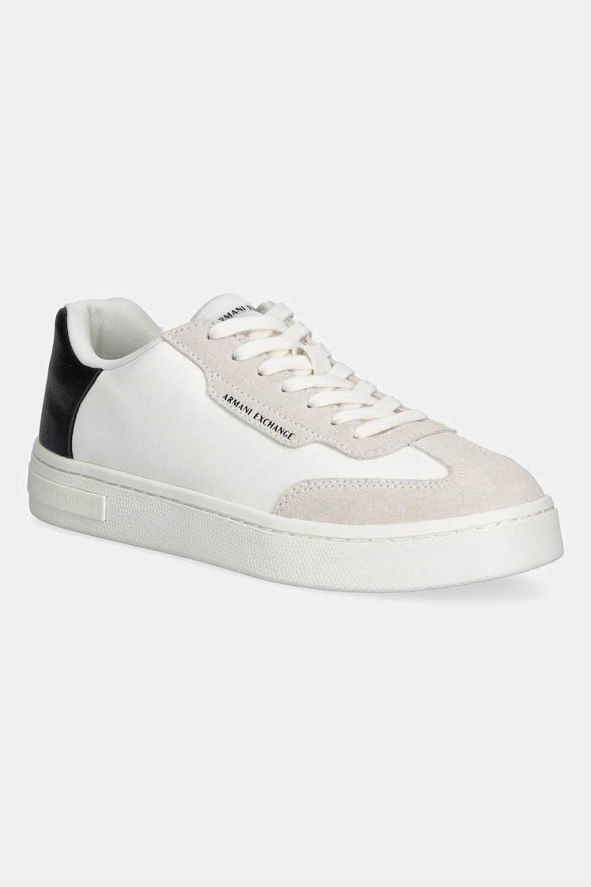 Sneakers boty Armani Exchange bílá barva, XDX181 XV932 N480