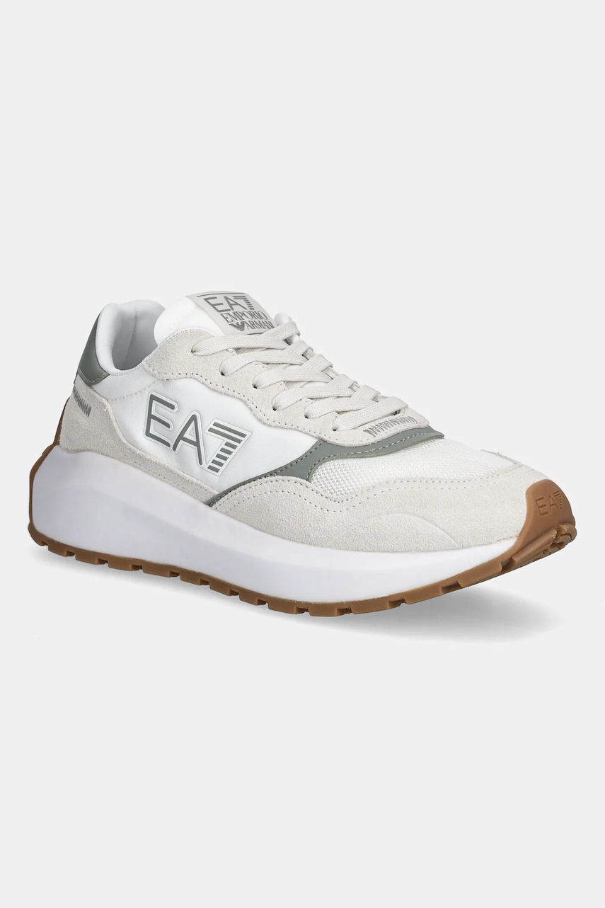 Sneakers boty EA7 Emporio Armani bílá barva, XK401.X8X186