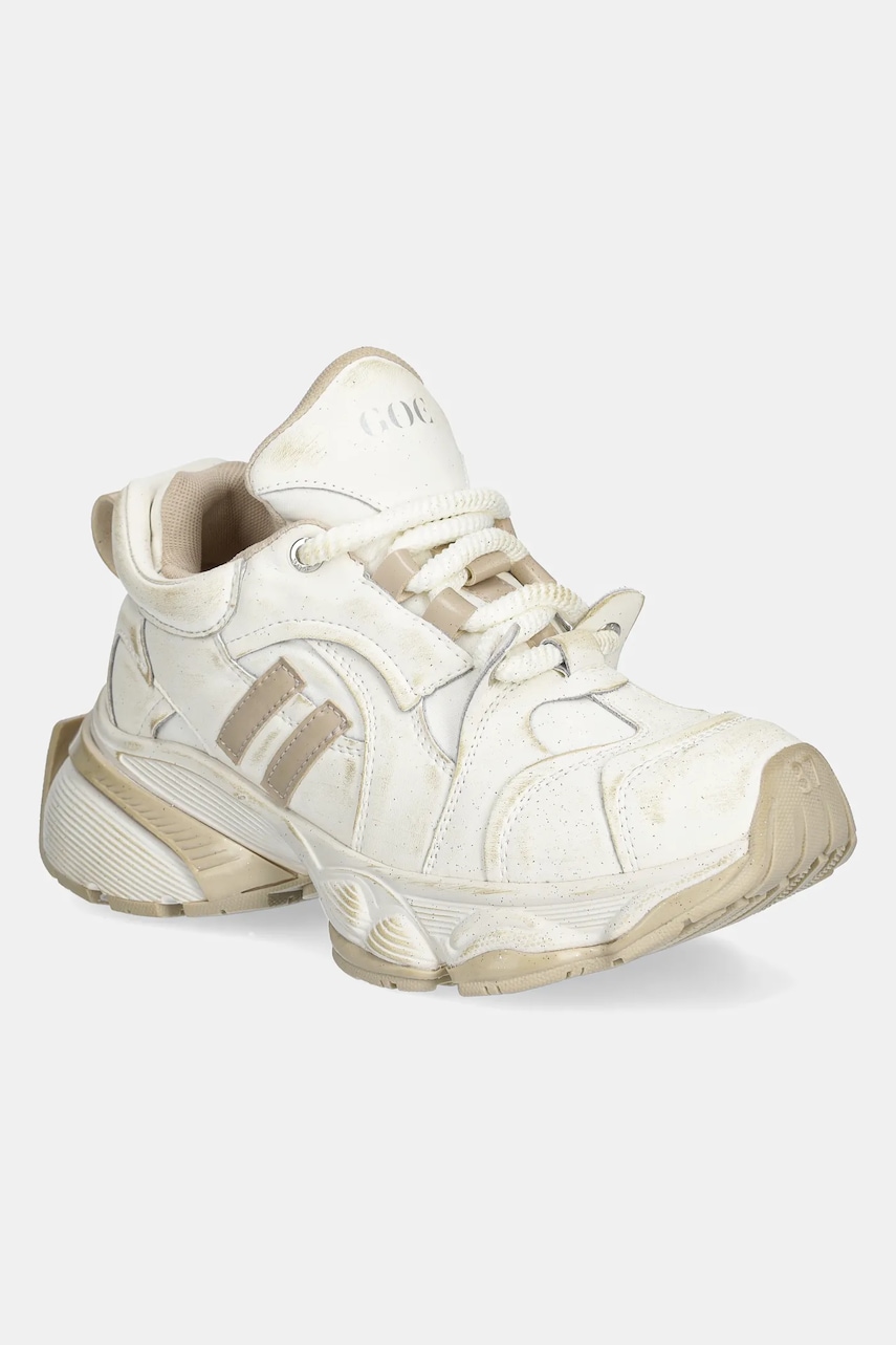 Sneakers boty GOE béžová barva, RR2N4037