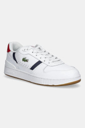 Sneakers boty Lacoste T-CLIP pánské, bílá barva, 48SMA0094