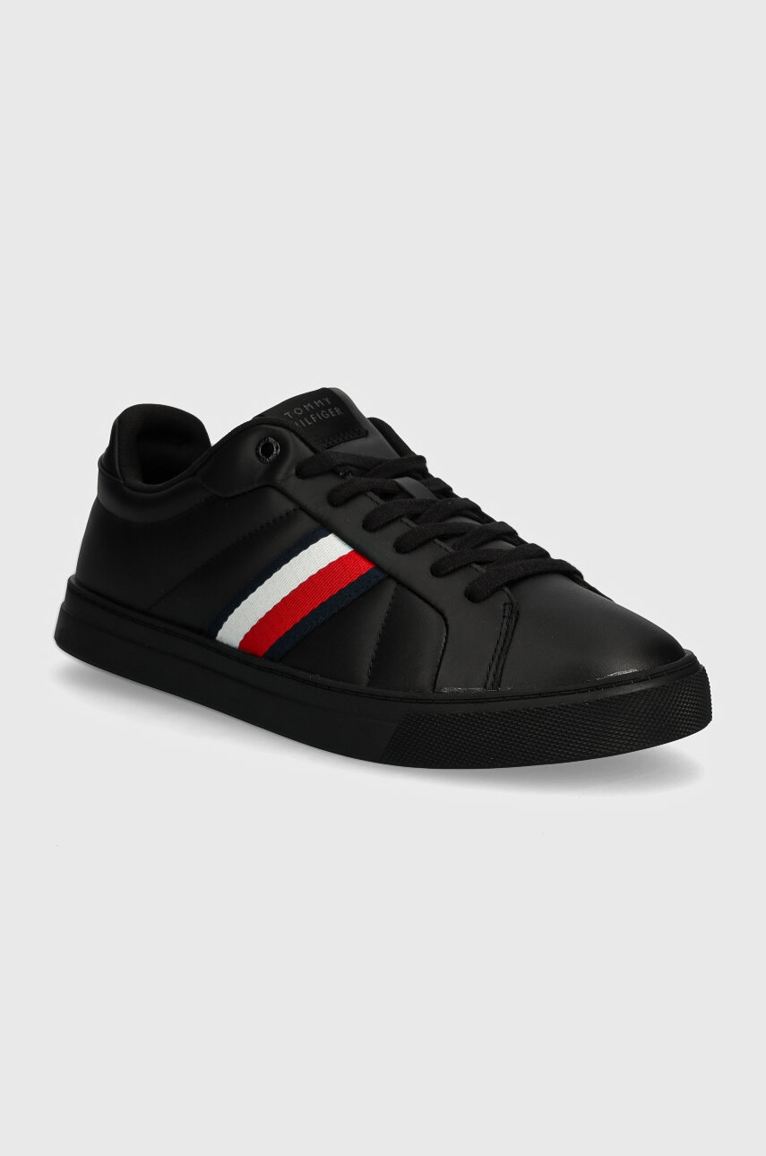 Sneakers boty Tommy Hilfiger ICON COURT LTH STRIPES