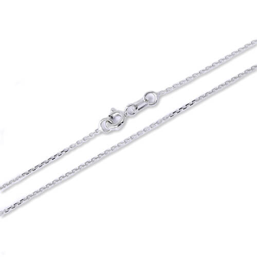 Soliter Jemný řetízek z bílého zlata 42 cm 271 115 00188 07