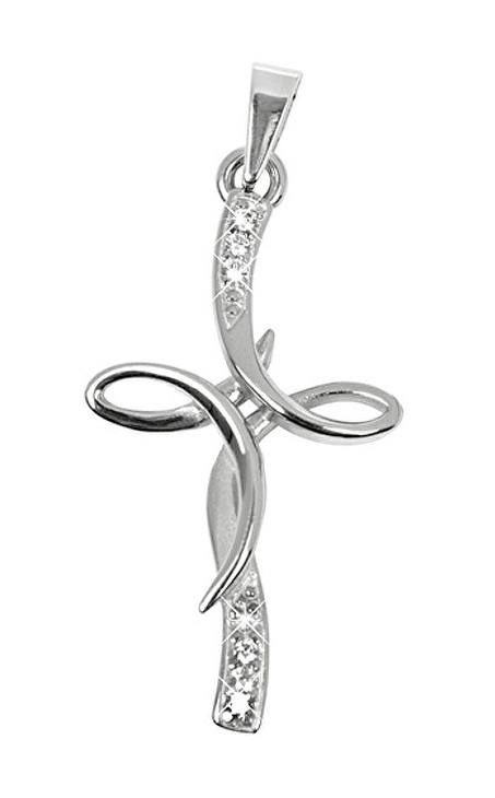 Soliter Originální křížek z bílého zlata 249 001 00471 07