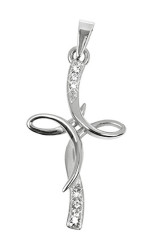 Soliter Originální křížek z bílého zlata 249 001 00471 07