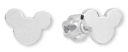 Soliter Originální stříbrné náušnice Mickey 431 001 02813 04