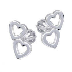 Soliter Srdíčkové náušnice ze stříbra 431 001 01502 04