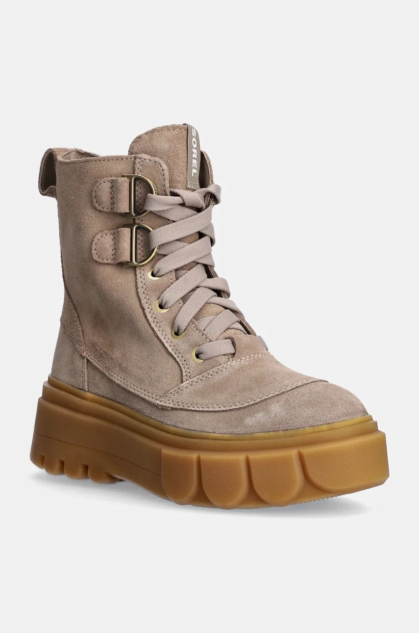 Sorel  Semišové workery  CARIBOU X BOOT LACE WP