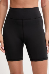 Šortky na jógu adidas Performance All me dámské, černá barva, high waist, JW7665