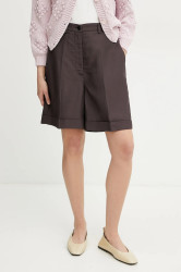 Šortky s příměsí lnu Liviana Conti
