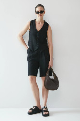 Šortky s příměsí lnu Medicine