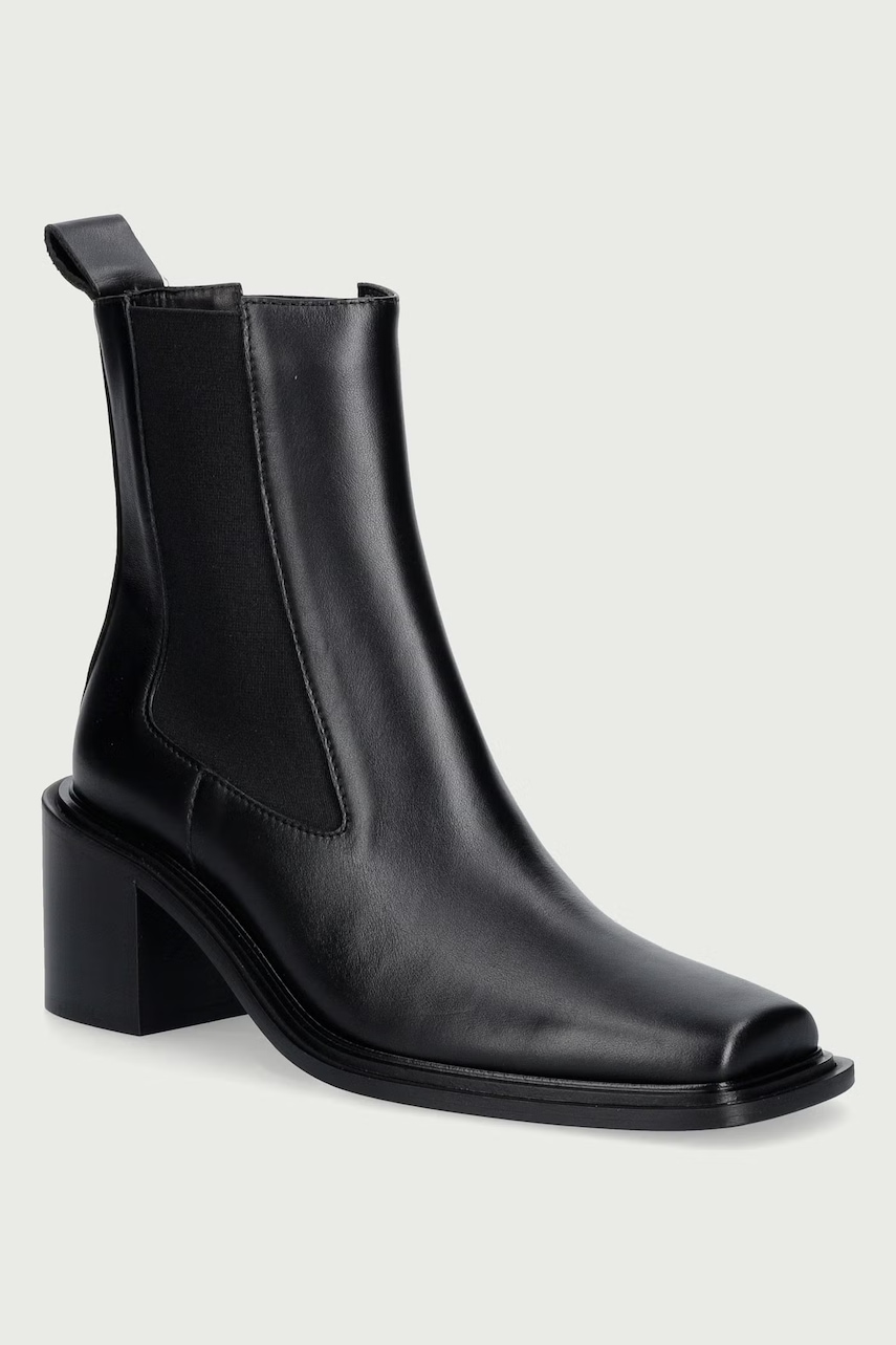 Souliers Martinez  kotníkové boty dámské kožené DALLAS