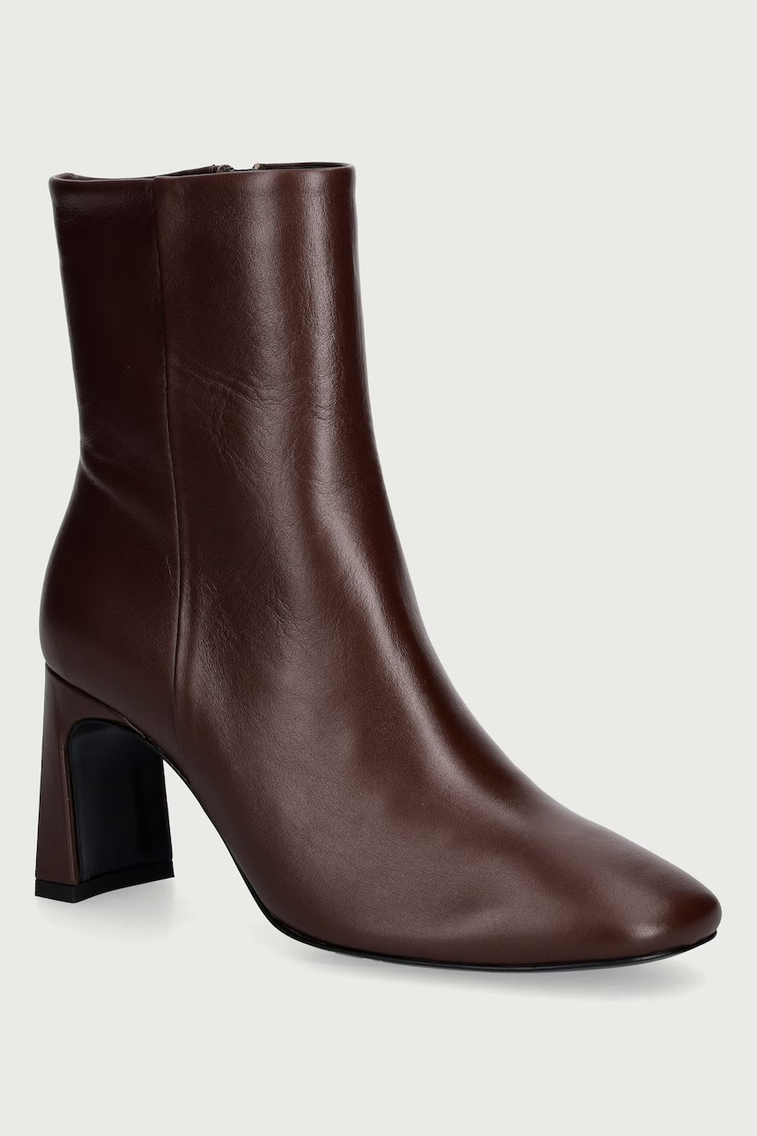 Souliers Martinez  kotníkové boty dámské kožené KAROL