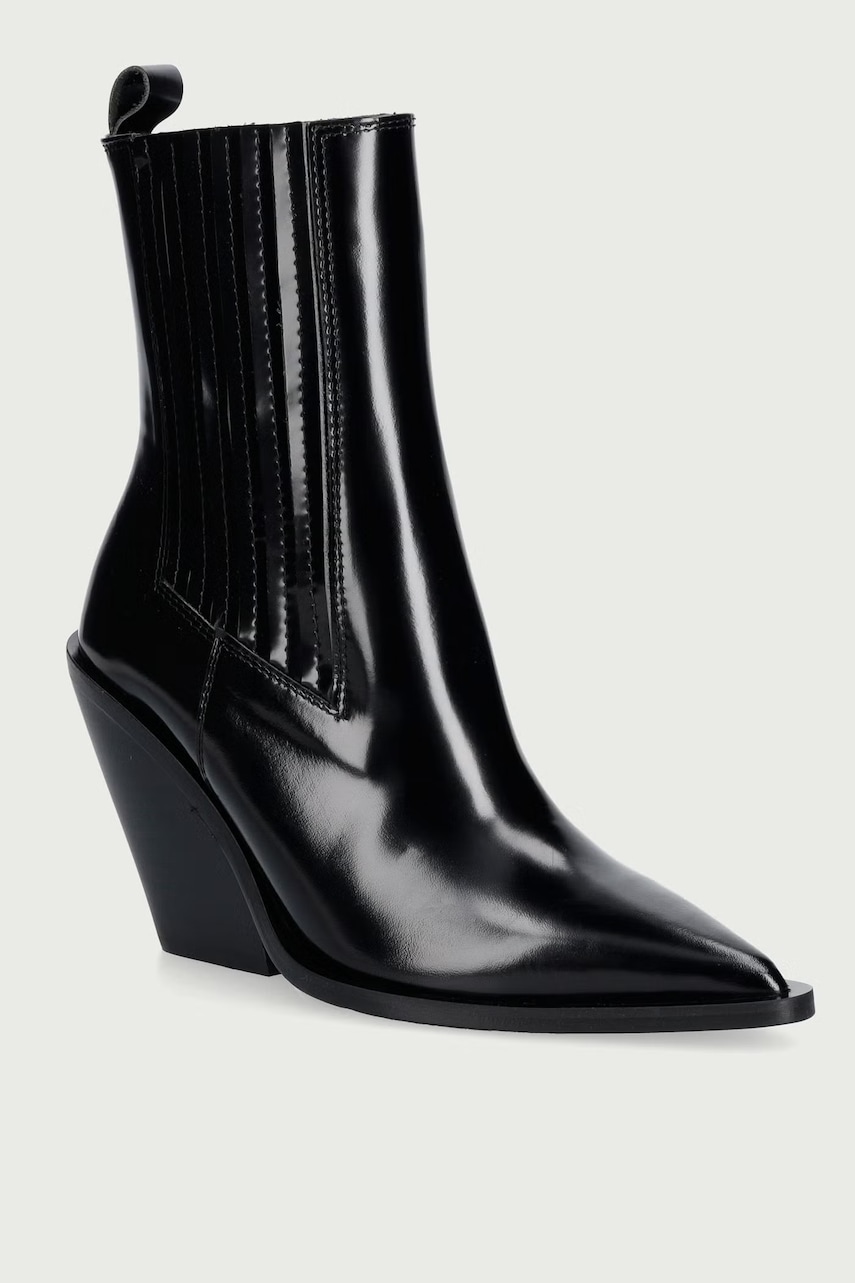 Souliers Martinez  kotníkové boty dámské kožené VEGAS