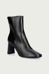 Souliers Martinez  kotníkové boty na sloupku dámské kožené KAROL