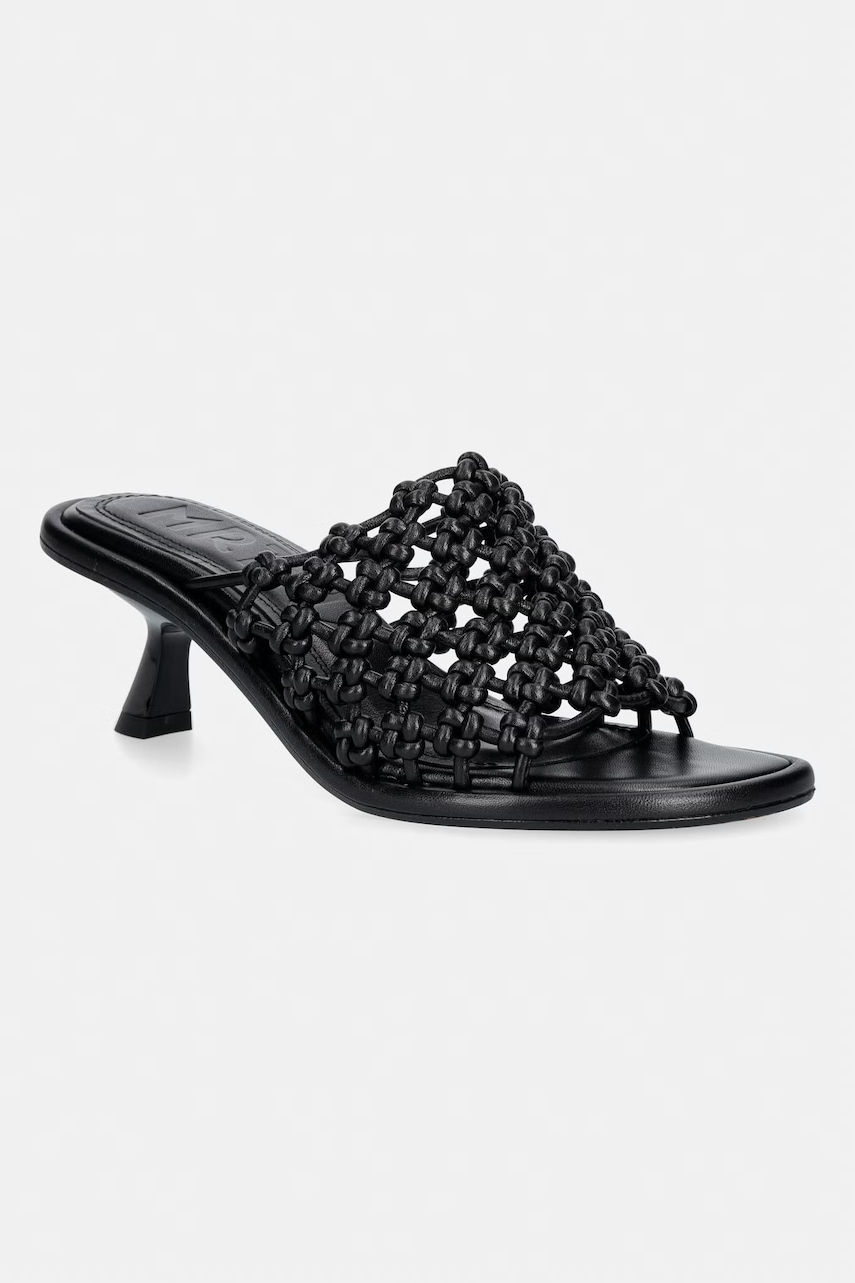 Souliers Martinez  pantofle na vysokém podpatku dámské kožené MARIZA