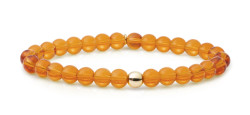 Sparkling Jewels Korálkový náramek s citrínem SBG-GEM38-ADD-6MM