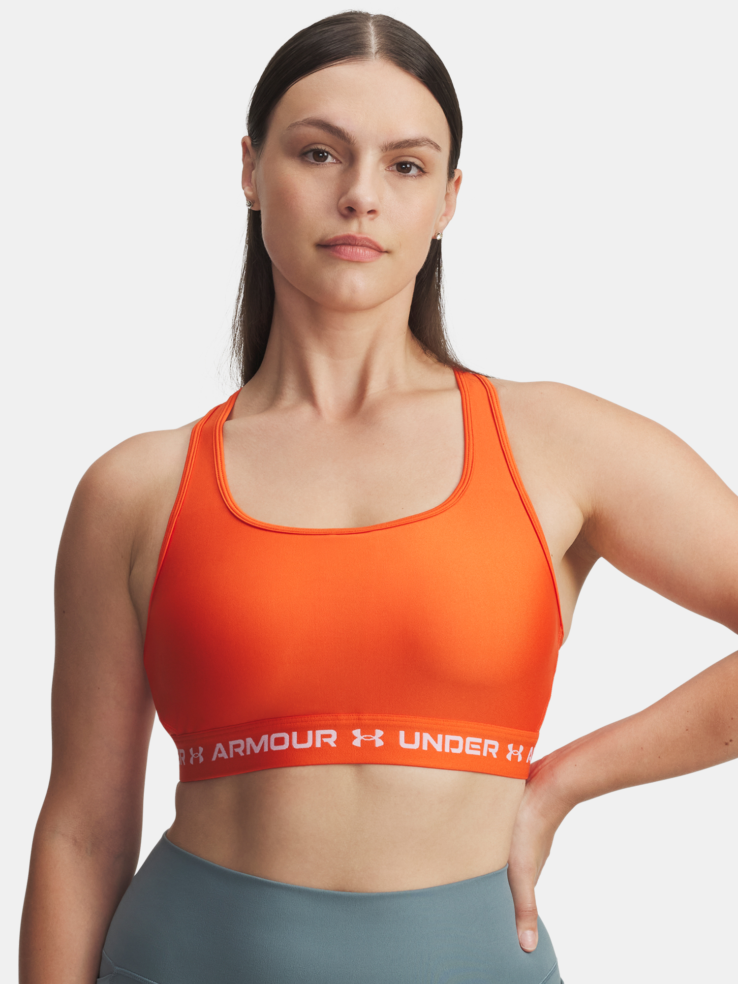 Sportovní podprsenka Under Armour Crossback Mid Bra