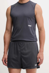 Sportovní šortky Hummel pánské, šedá barva, 230359