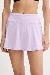Sportovní sukně adidas Performance TENNIS CLUB fialová barva, mini, áčková, JY1845