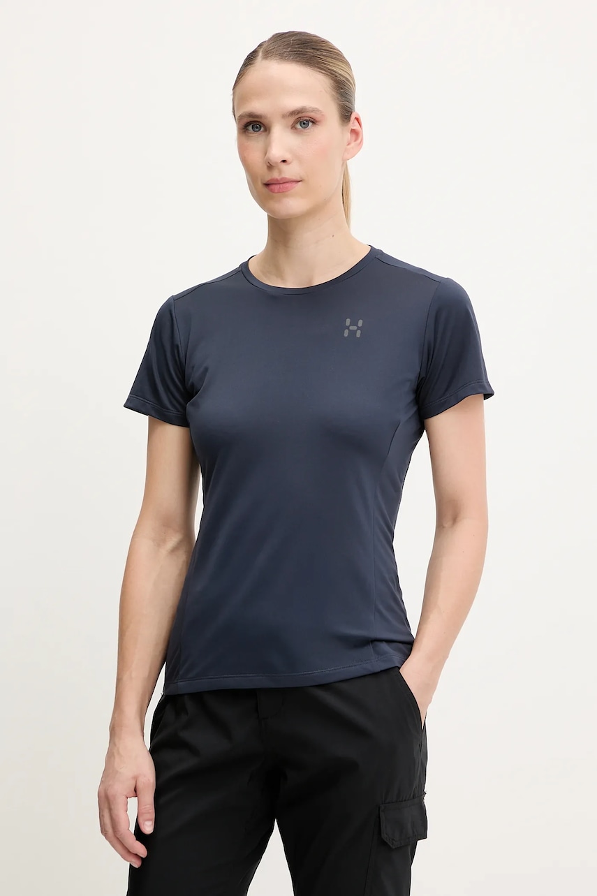 Sportovní tričko Haglöfs L.I.M dámské, tmavomodrá barva, 607859