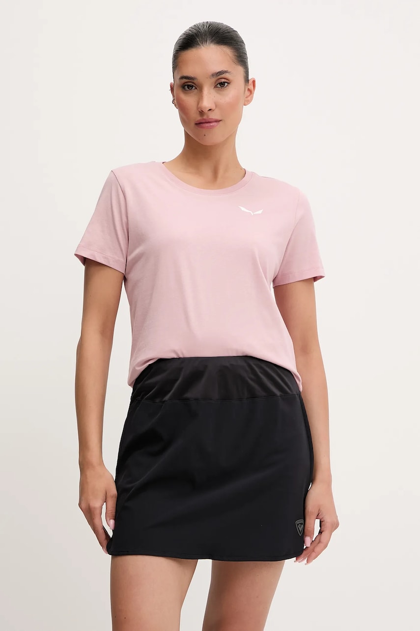 Sportovní tričko Salewa Eagle Nature dámské, růžová barva, 00.0000029109