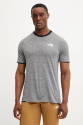 Sportovní tričko The North Face Valday Tech pánské, šedá barva, NF0A8BT8AAQ1