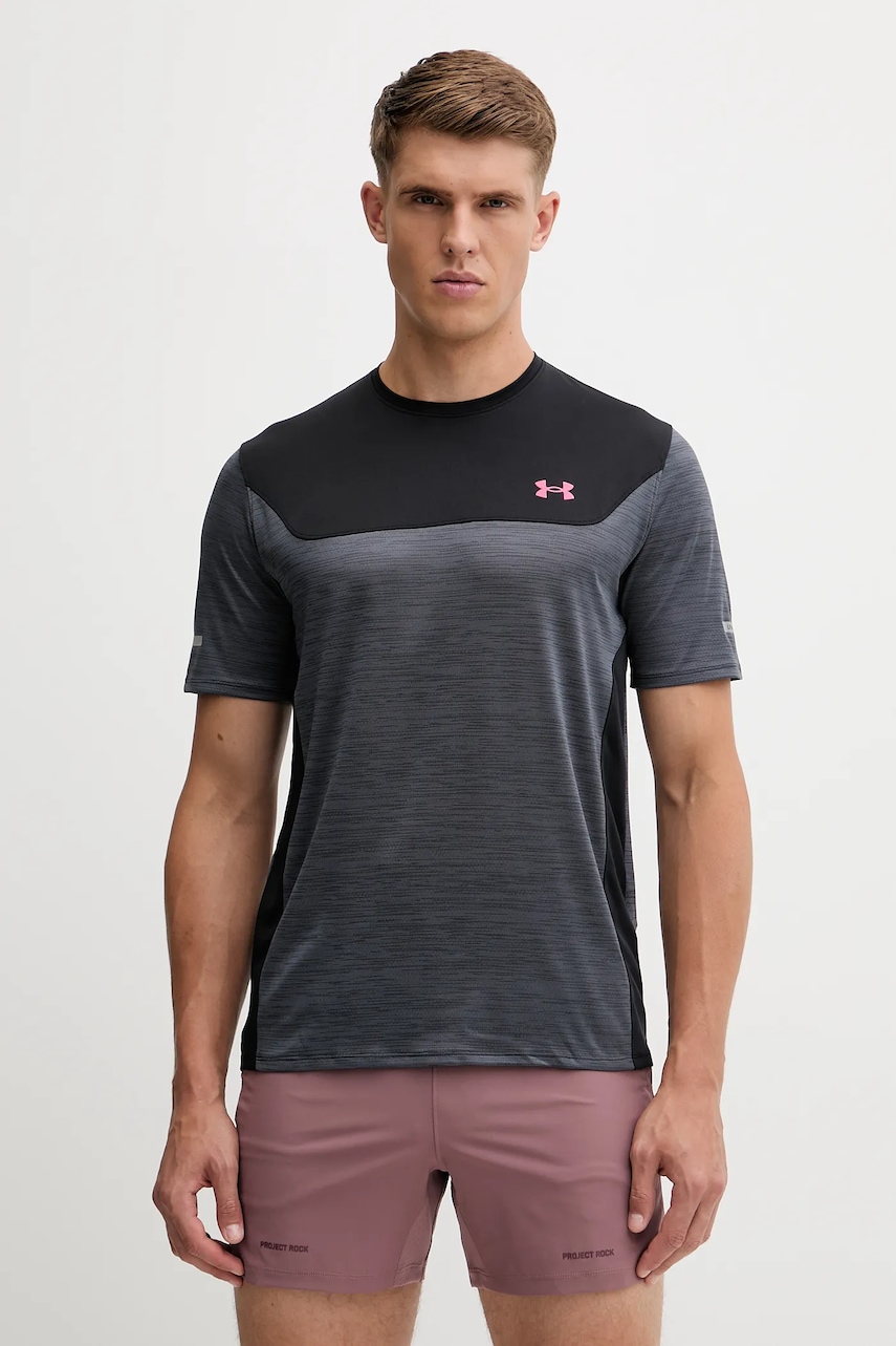 Sportovní tričko Under Armour UA Tech Utility pánské, černá barva, 6004965