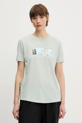 Sportovní triko Mammut Mountain dámské, zelená barva, 1017-06510