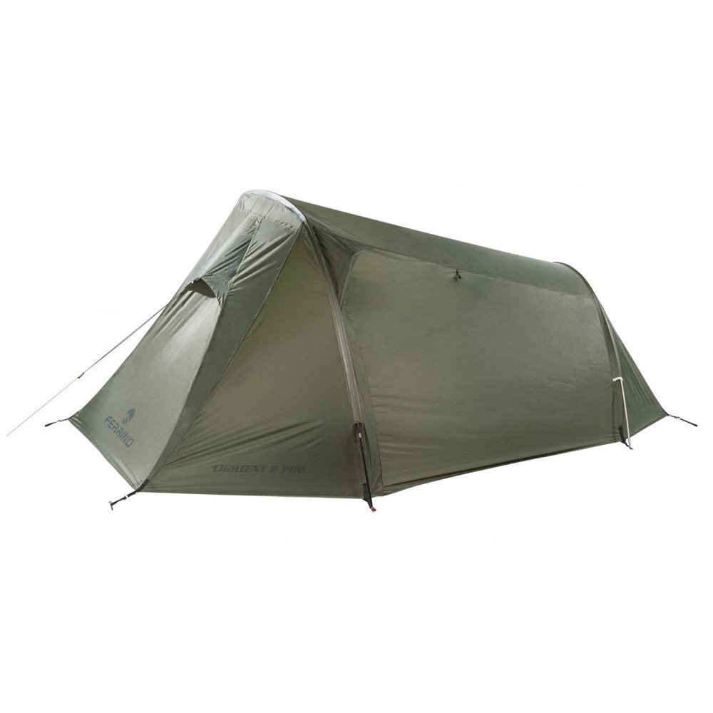 Stan FERRINO Lightent 2 Pro (120+50)x225x100 cm olivově zelená